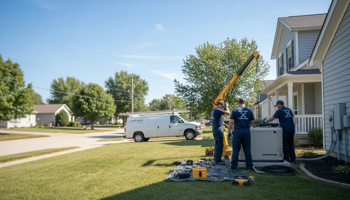 Generator Installation in Four States, WV near me